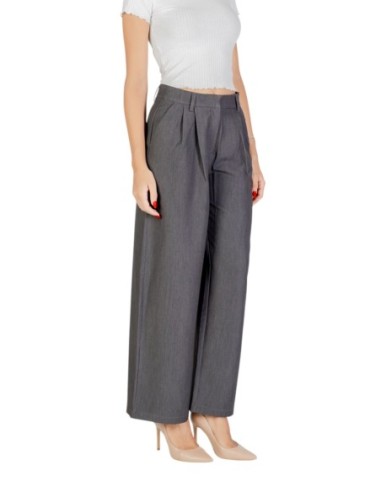 Only Pantalon femme gris hiver