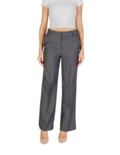 Only Pantalon femme gris confortable