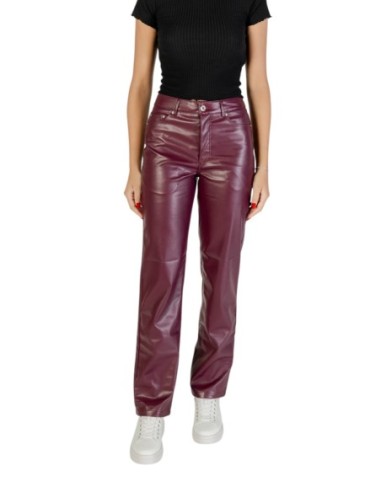 Only Pantalon femme violet