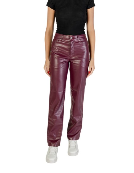 Only Pantalon femme violet
