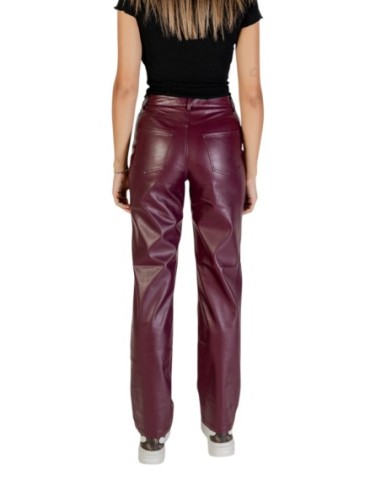 Only Pantalon femme violet