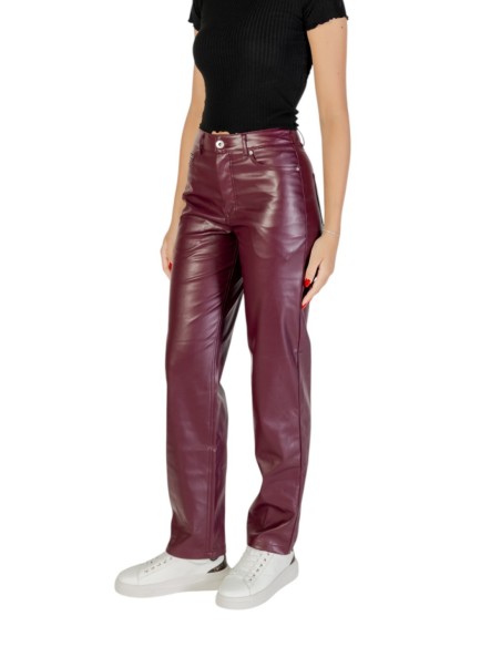 Only Pantalon femme violet
