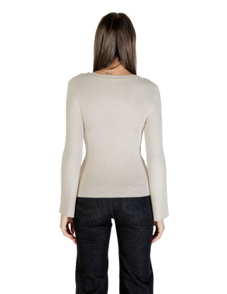 Only Pull femme beige strass