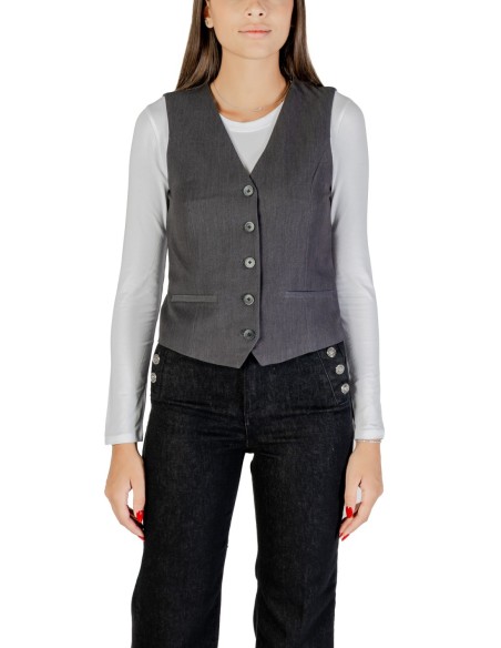Only Gilet femme gris