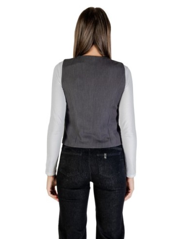 Only Gilet femme gris