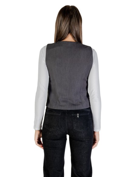 Only Gilet femme gris