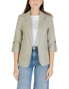 Only Veste femme verte lin