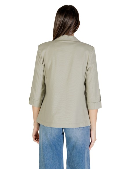 Only Veste femme verte lin