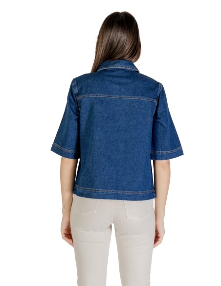 Only Chemise femme bleue