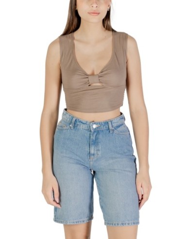 Only Top femme marron
