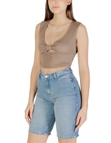 Only Top femme marron