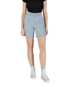 Only Short femme bleu azur