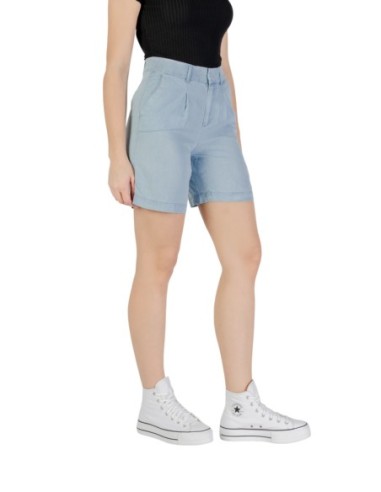 Only Short femme bleu azur