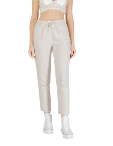 Only Pantalon femme beige été
