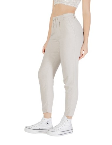 Only Pantalon femme beige été