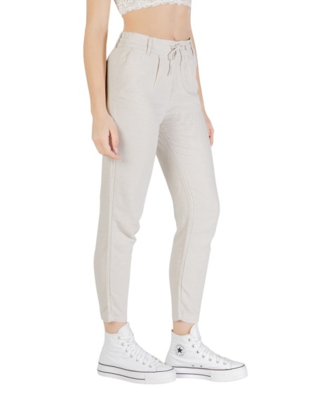Only Pantalon femme beige été