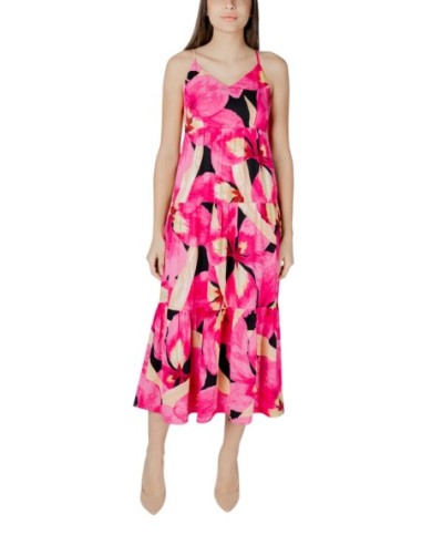 Only Robe femme fuchsia été