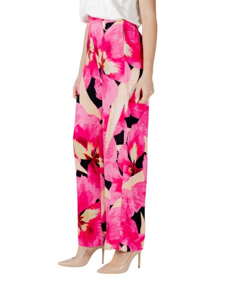 Only Pantalon femme fleuri