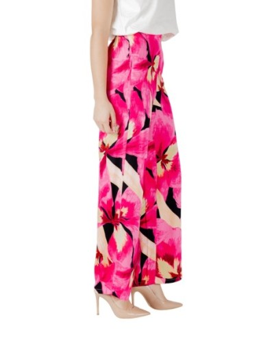 Only Pantalon femme fleuri