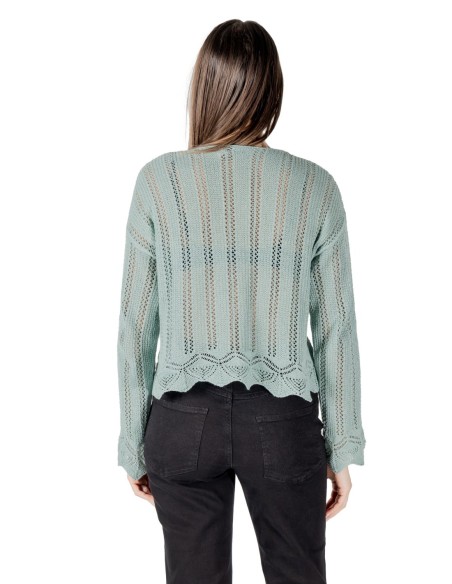 Only Pull femme vert coton bio