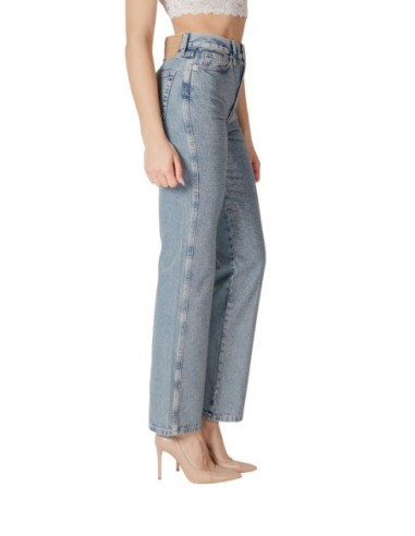 Only Jean femme bleu azur strass