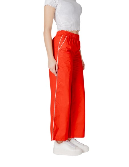 Only Pantalon femme rouge