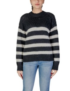 Only Pull femme noir rayé