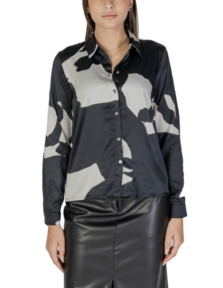 Only Chemise femme noire hiver