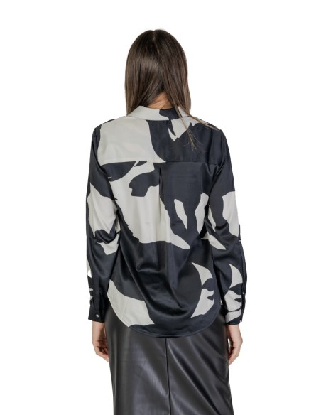 Only Chemise femme noire hiver