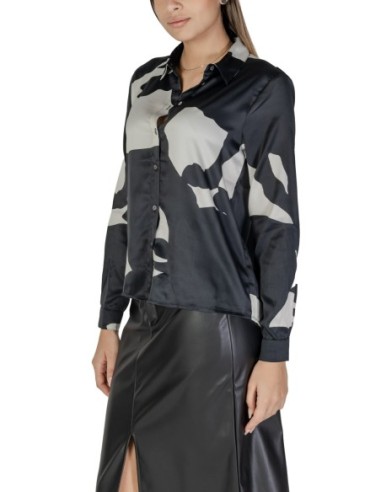 Only Chemise femme noire hiver