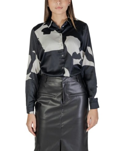 Only Chemise femme noire hiver
