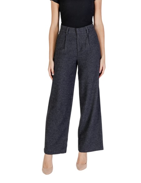 Only Pantalon femme gris hiver