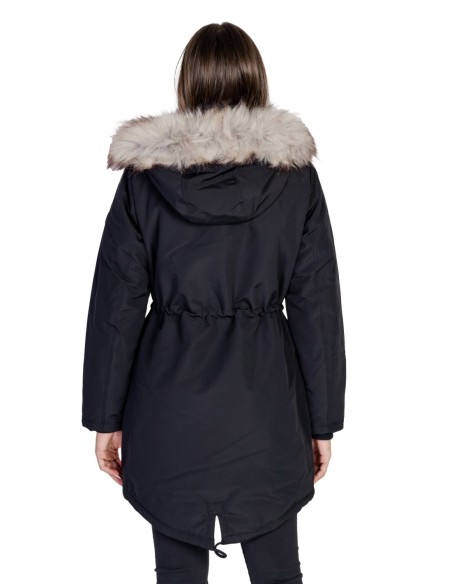 Only Veste femme noire capuche