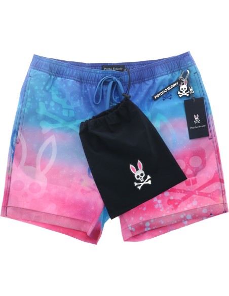 Psycho Bunny Maillot bain homme rose
