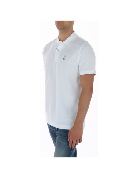 Psycho Bunny Polo homme blanc