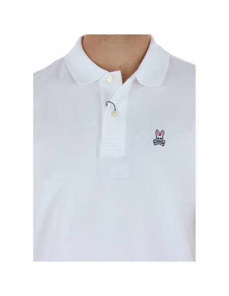 Psycho Bunny Polo homme blanc