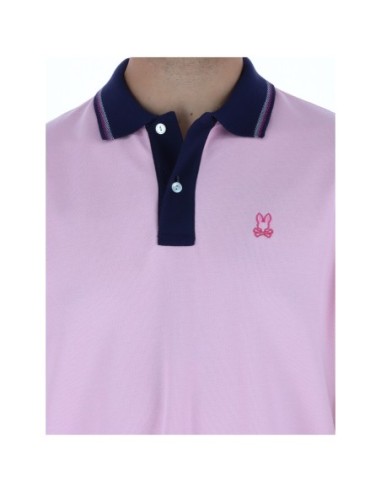 Psycho Bunny Polo homme rose
