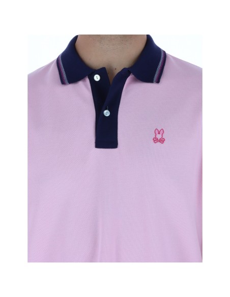 Psycho Bunny Polo homme rose