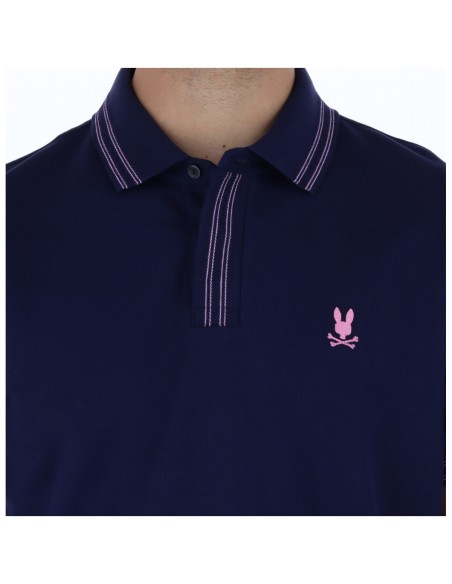 Psycho Bunny Polo homme bleu été