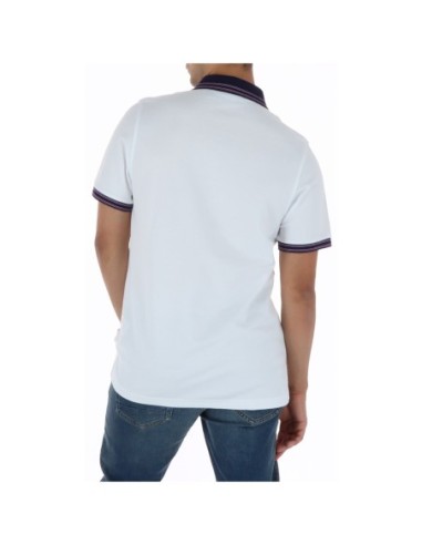 Psycho Bunny Polo homme blanc coton