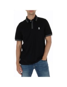 Psycho Bunny Polo homme noir coton