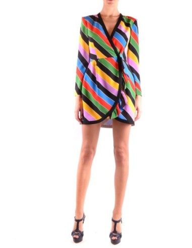 Philosophy Robe femme soie rayée