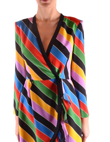 Philosophy Robe femme soie rayée