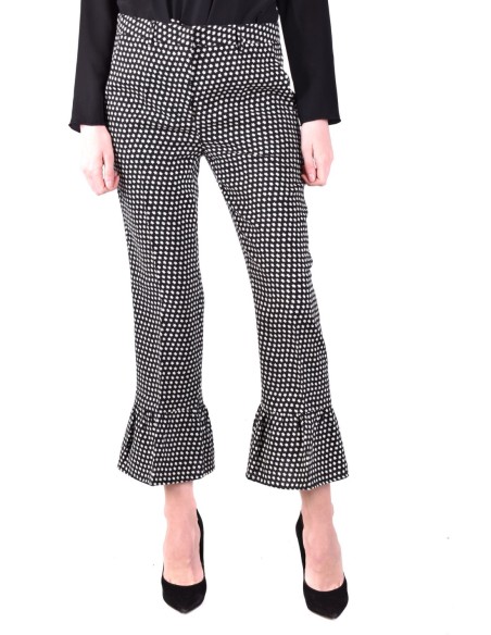 Philosophy Pantalon femme noir pois