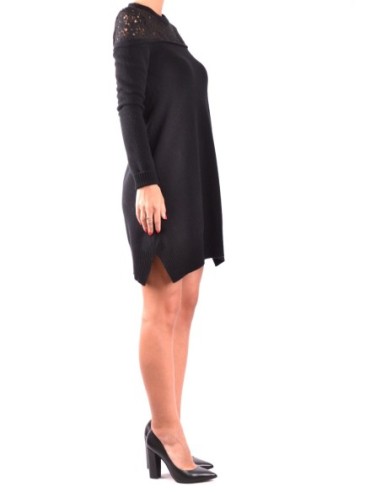 Philosophy Robe femme noire laine