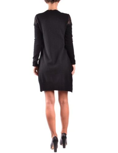 Philosophy Robe femme noire laine