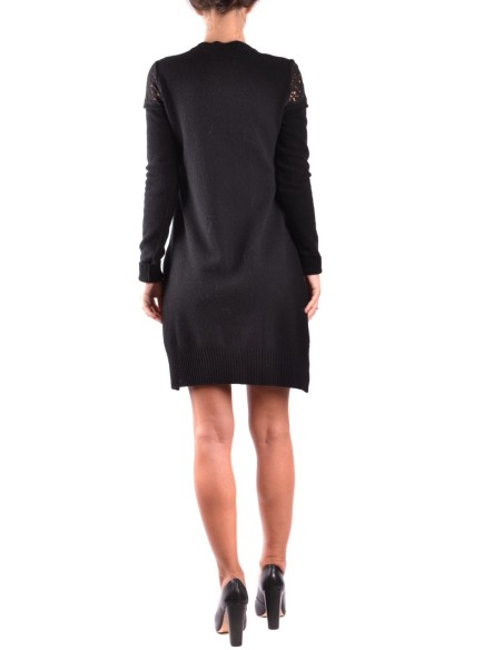 Philosophy Robe femme noire laine