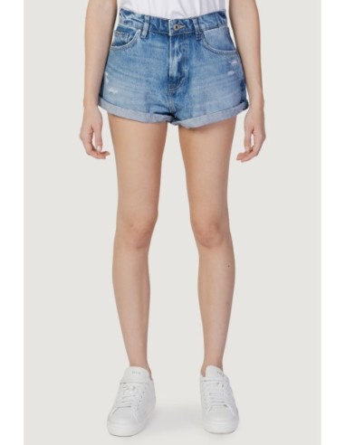 Pepe Jeans Short femme bleu