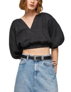 Pepe Jeans T-shirt femme noir