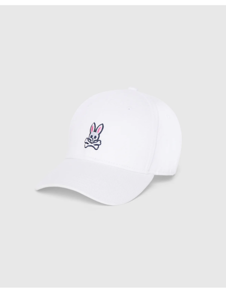 Psycho Bunny Casquette homme blanche